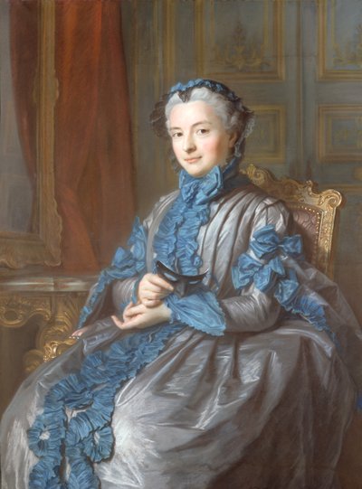 Presidenten för Rieux (pastell på panel) av Georges de La Tour